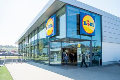 Un supermercado Lidl