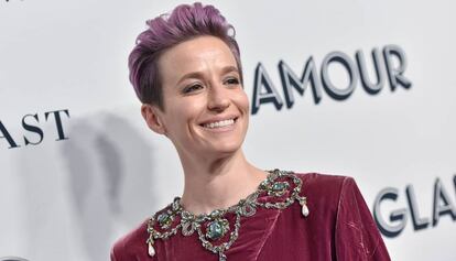 Megan Rapinoe, en Nueva York, el pasado noviembre.