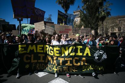 Manifestació a Barcelona.