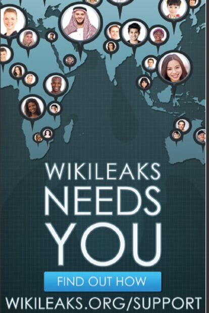 La campaña de Wikileaks.
