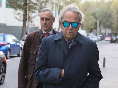 Jaime Botín a su llegada a los juzgados en noviembre de 2019.