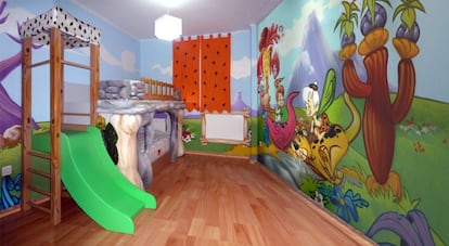 Habitación de los Picapiedra, de Art4kids