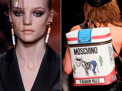 Moschino y su alocada oda pop al cigarrillo