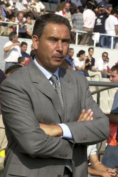 Miguel Álvarez, técnico del Hospitalet.