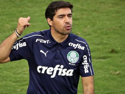 O treinador português Abel Ferreira conduziu o Palmeiras à final da Libertadores.