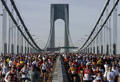 La maratón de Nueva York, en una de sus ediciones anteriores.