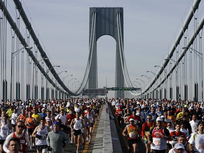 La maratón de Nueva York, en una de sus ediciones anteriores.