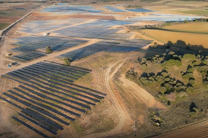 Parque solar de Valdecarretas (Zamora).