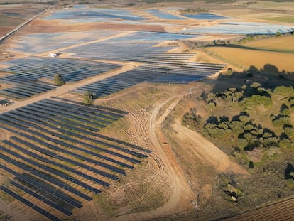 Parque solar de Valdecarretas (Zamora).