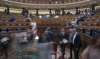 Pleno del Congreso de los Diputados, el pasado 17 de septiembre.