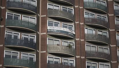 Un piso en alquiler en la Gran Vía de les Corts Catalanes en Barcelona 