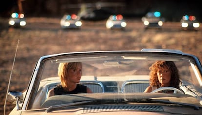 Geena Davis y Susan Sarandon, en 'Thelma y Louise'.