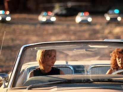 Geena Davis y Susan Sarandon, en 'Thelma y Louise'.