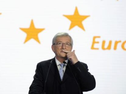 Jean-Claude Juncker este lunes en Bruselas.