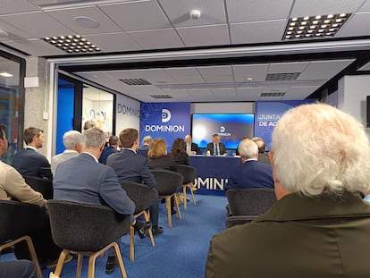Junta de Dominion este martes en Bilbao.