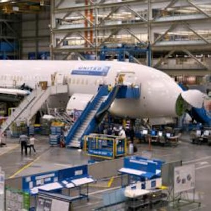 Planta de ensamblaje del 787 Dreamliner de Boeing en Everett, Washington