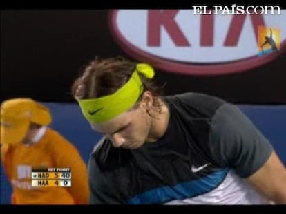 Nadal destroza a Haas