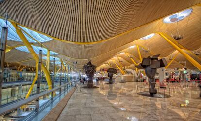 El aeropuerto de Barajas es uno de los que tiene incorporado el sistema ABC para el control de pasajeros.