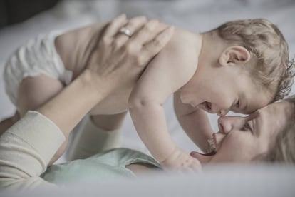 Las emociones de la madre influyen en el bebé.