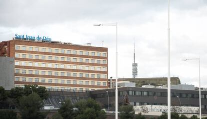 El Hospital Sant Joan de D&eacute;u de Barcelona. 