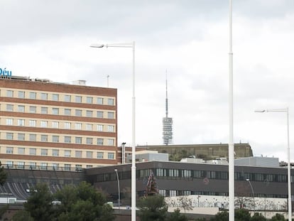 El Hospital Sant Joan de D&eacute;u de Barcelona. 