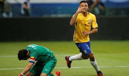 De volta ao Allianz Parque, Gabriel Jesus marca duas vezes.