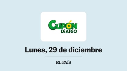 Cupón diario de la ONCE 29 diciembre 2025