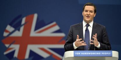 George Osborne, ministro de Finanzas brit&aacute;nico.