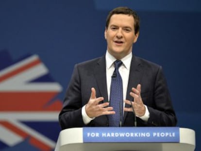 George Osborne, ministro de Finanzas británico.