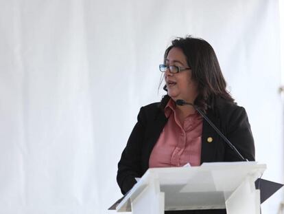 Claudia Ruiz Casasola, ministra de Educación de Guatemala.