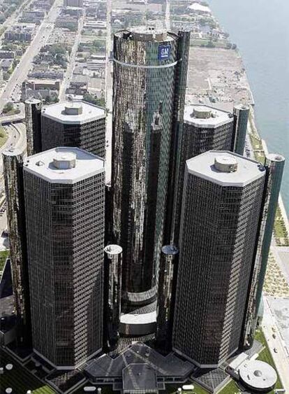 Los cuarteles de General Motors Corporation en Detroit
