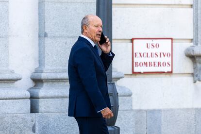 Juan Carlos Campo, en el Tribunal Supremo el pasado 5 de septiembre, el día de la apertura del curso judicial.