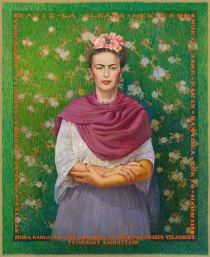 Imagen incluida en la muestra 'Frida Kahlo: la vida como obra de arte'.