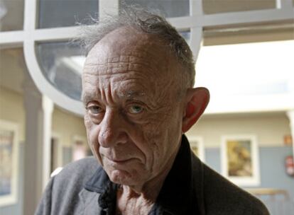 Frederick Wiseman, ayer en la Filmoteca de Madrid.