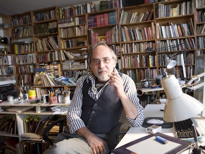 Art Spiegelman, pictured in his New York studio.