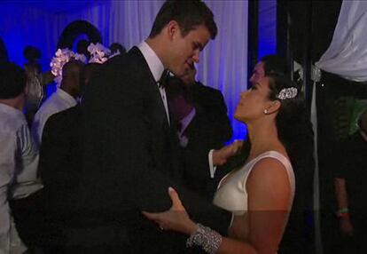 Boda de Kim Kardashian y Kris Humphries en 2011.