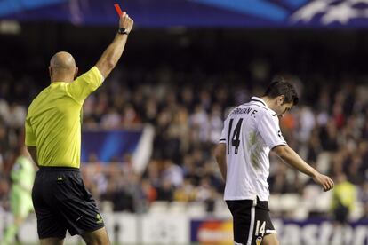 Howard Webb expulsa a Barrragán.