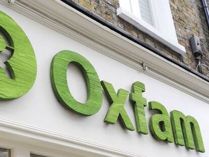 Foto d'arxiu d'un establiment d'Oxfam a Londres.