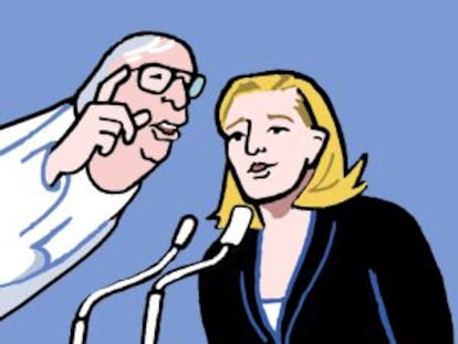 Cisma en la familia Le Pen