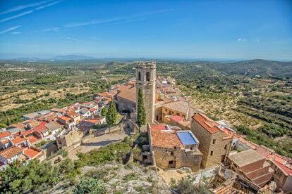 Panorámica de Cervera del Maestre (Castellón)