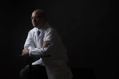 El doctor David Arellano, el día de la sesión de fotos.