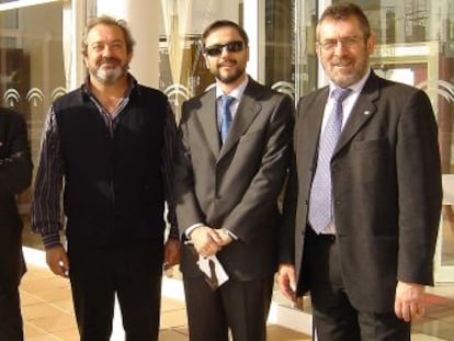 De izquierda a derecha, Francisco Javier Guerrero, Juan Lanzas, Fernando Mellet y Antonio Rivas.