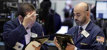 Operadores de la Bolsa de Nueva York