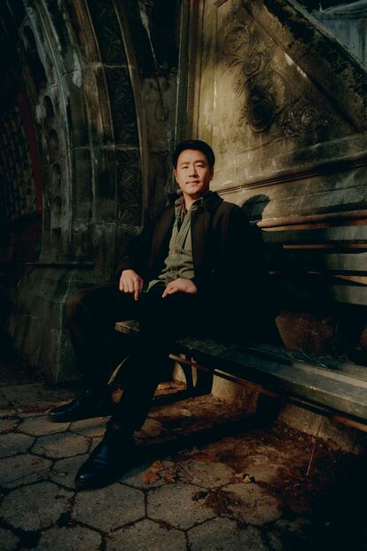 Solomon Yeo, fotografiado en Prospekt Park, en Brooklyn, Nueva York.