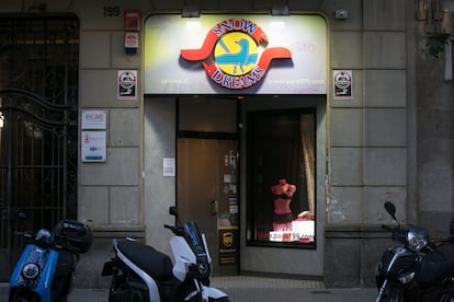 El 'sex shop' Show Dreams de Barcelona.
