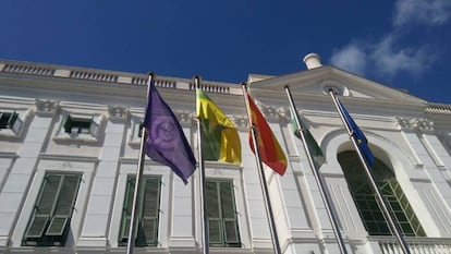 La fachada del consistorio de El Puerto de Santa María.