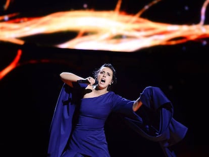 Jamala, representante de Ucrania en Eurovisión.