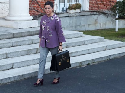 Arancha González Laya, en La Moncloa el pasado 14 de enero.