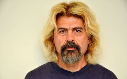Christodoulos Xiros, en una foto proporcionada por la policía tras su arresto.