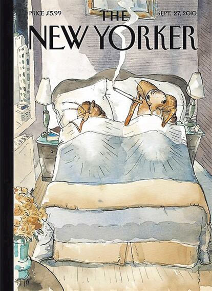 Dos chinches en la portada de <i>The New Yorker</i>